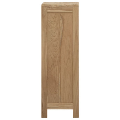 Komoda Se Zásuvkami 30 X 30 X 90 Cm Masivní Teakové Dřevo