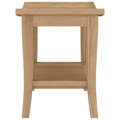 Odkládací Stolek Do Koupelny 50X35X45 Cm Masivní Teakové Dřevo