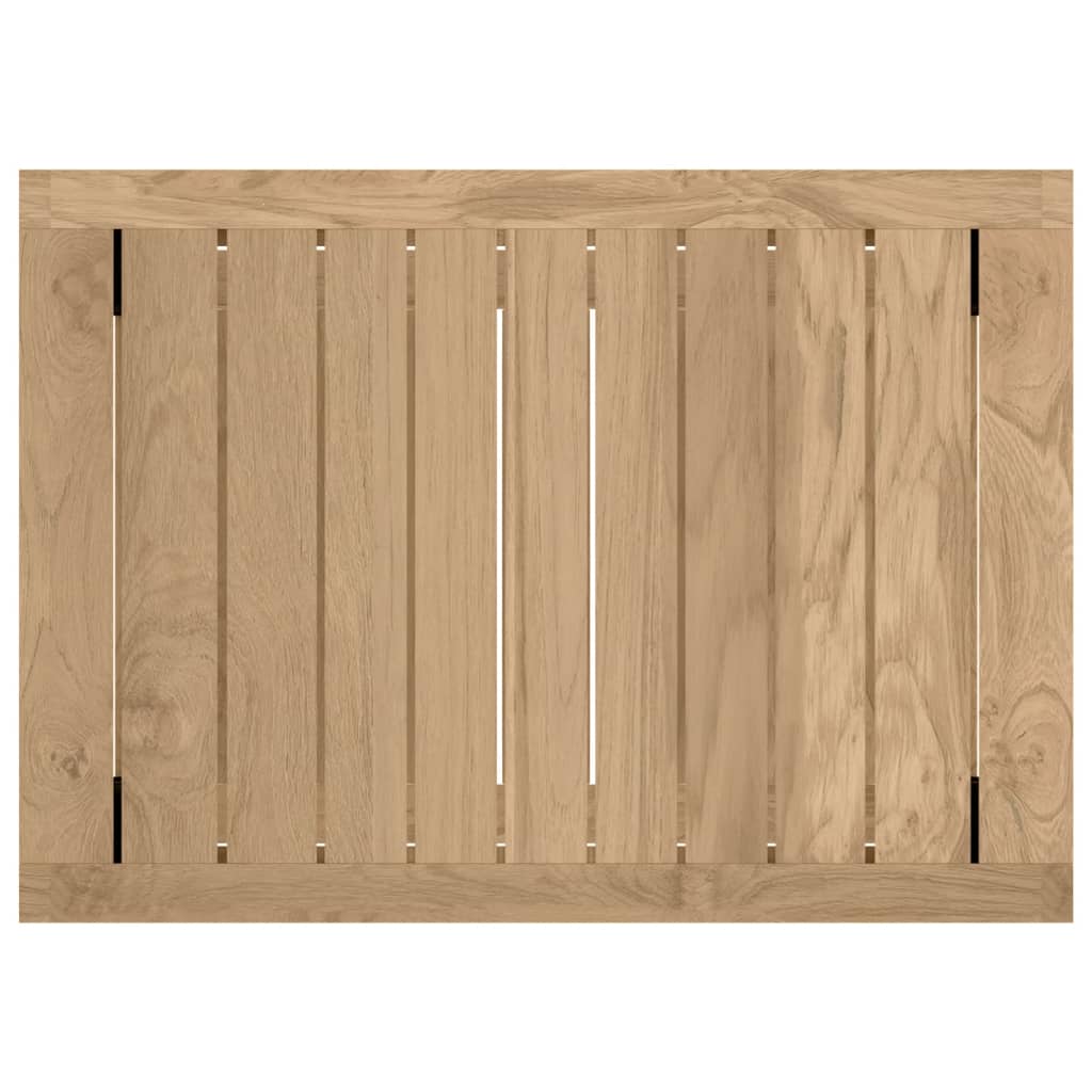 Odkládací Stolek Do Koupelny 50X35X45 Cm Masivní Teakové Dřevo
