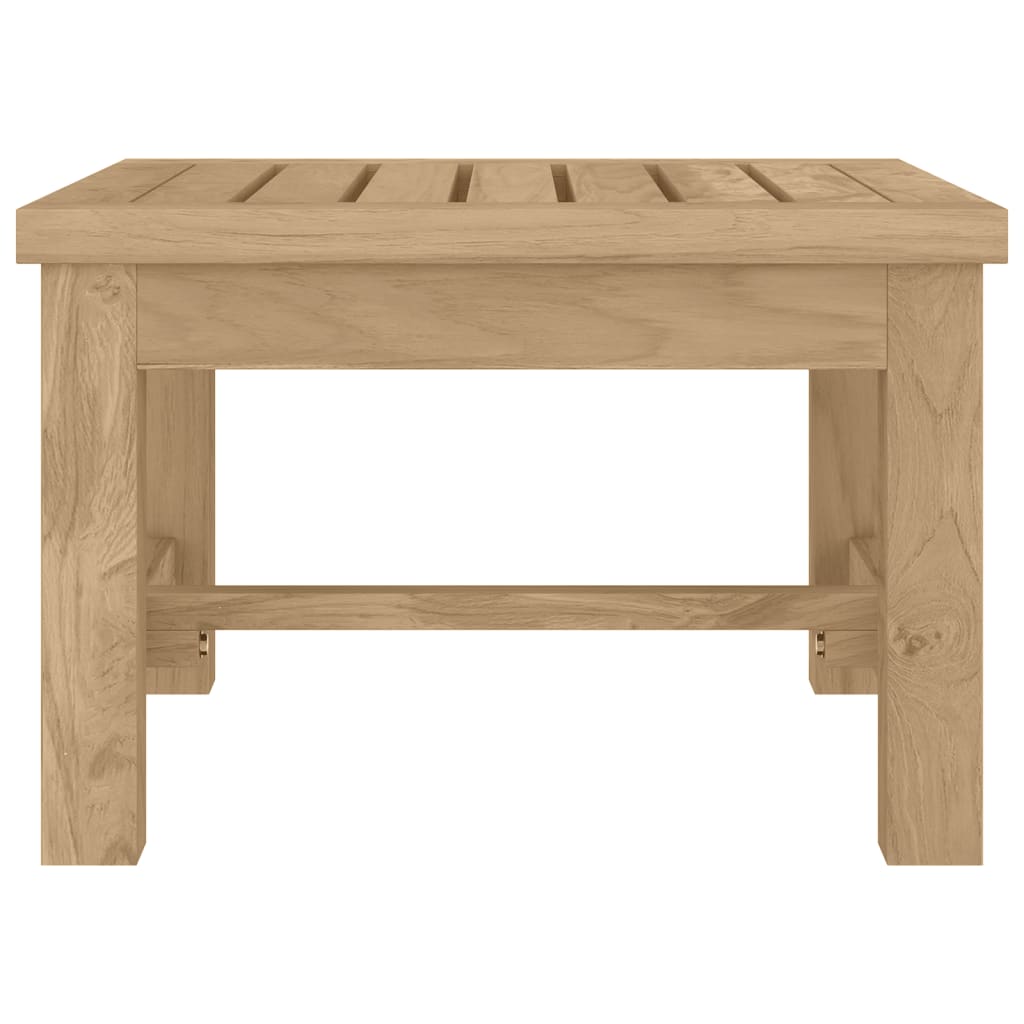Konferenční Stolek 45 X 45 X 30 Cm Masivní Teakové Dřevo