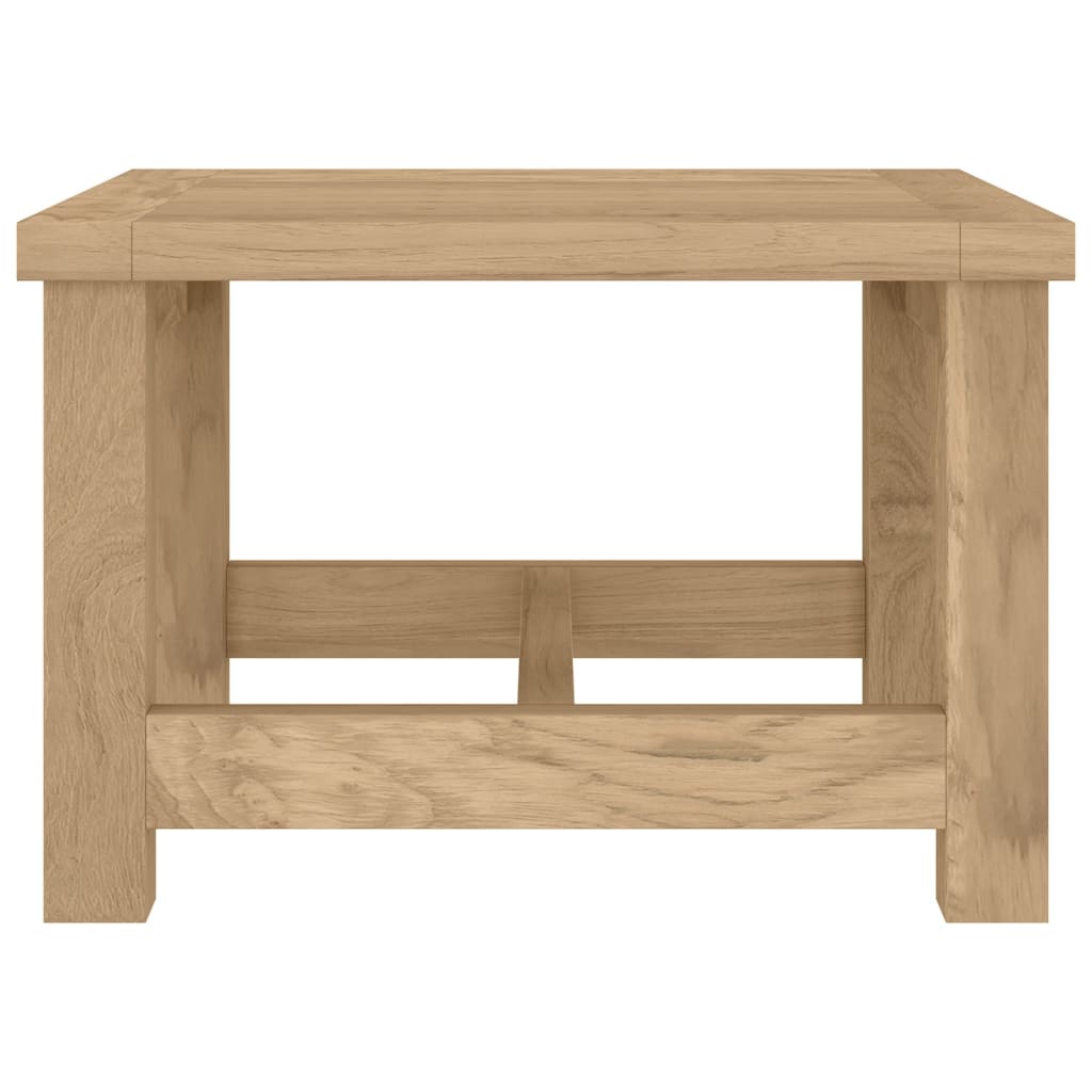 Konferenční Stolek 45 X 45 X 30 Cm Masivní Teakové Dřevo