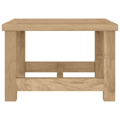 Konferenční Stolek 45 X 45 X 30 Cm Masivní Teakové Dřevo