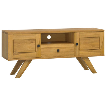 Tv Stolek 110 X 30 X 50 Cm Masivní Teakové Dřevo