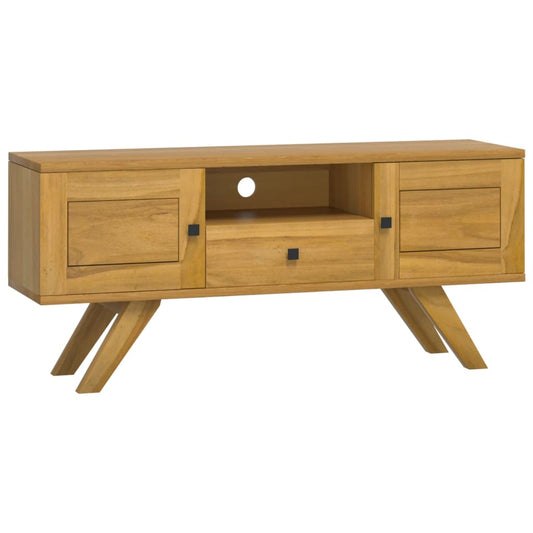 Tv Stolek 110 X 30 X 50 Cm Masivní Teakové Dřevo