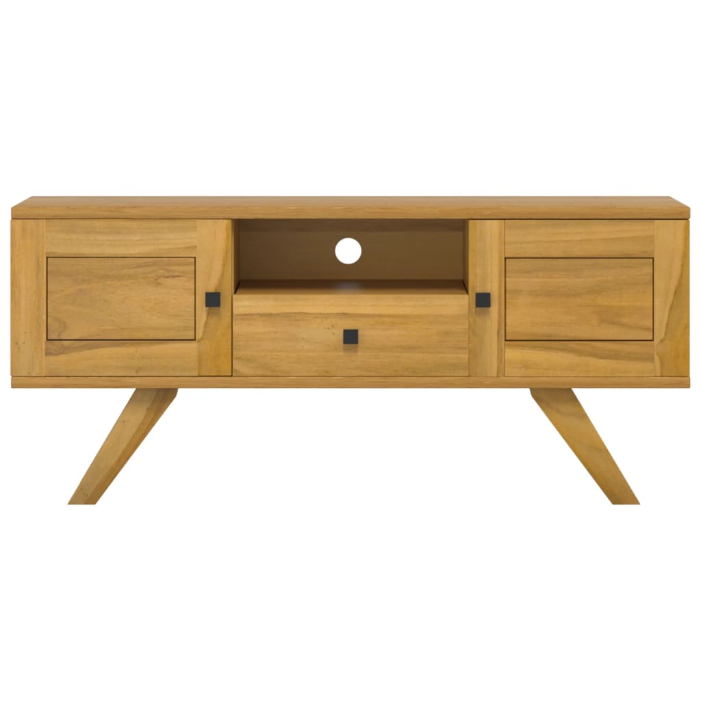Tv Stolek 110 X 30 X 50 Cm Masivní Teakové Dřevo
