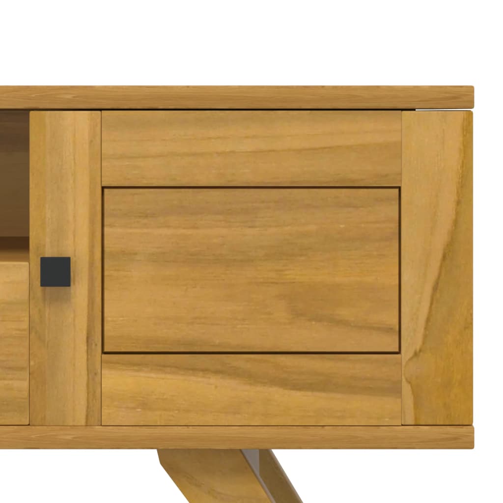 Tv Stolek 110 X 30 X 50 Cm Masivní Teakové Dřevo