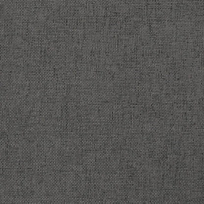 Relaxační Křeslo Tmavě Šedé Textil
