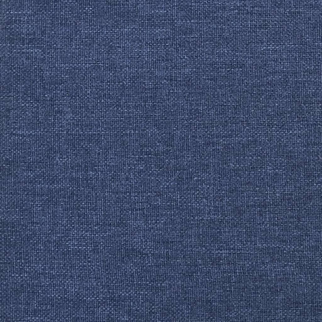Relaxační Křeslo Modré Textil
