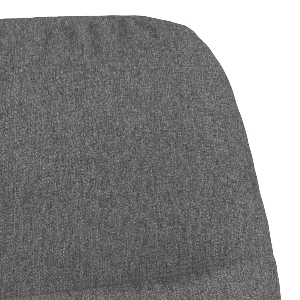 Houpací Křeslo Světle Šedé Textil