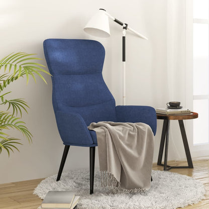 Relaxační Křeslo Světle Šedé Textil