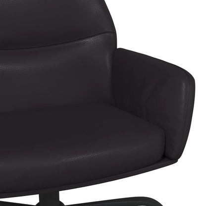 Relaxační Křeslo Černé Umělá Kůže
