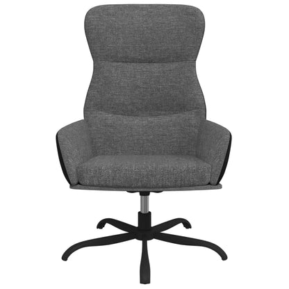 Relaxační Křeslo Světle Šedé Textil