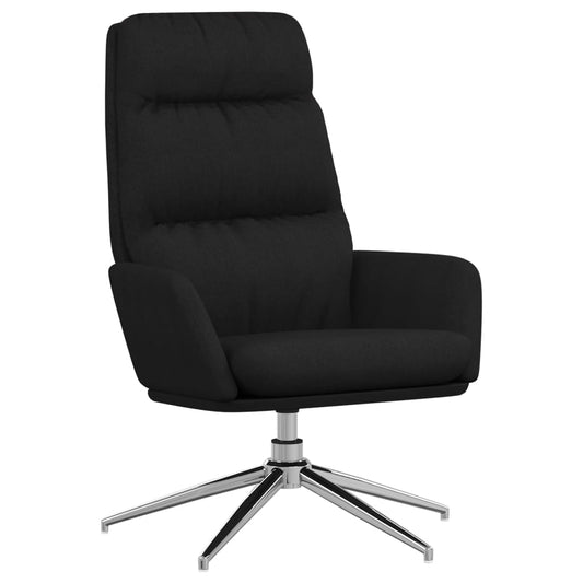 Relaxační Křeslo Černé Textil