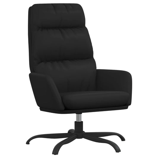 Relaxační Křeslo Černé Umělá Kůže