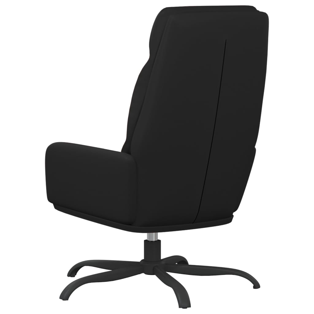Relaxační Křeslo Černé Umělá Kůže