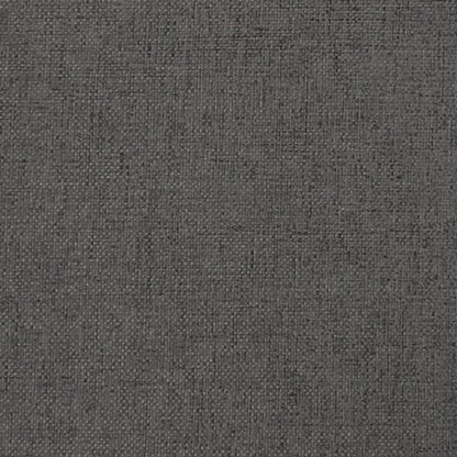Relaxační Křeslo Tmavě Šedé Textil