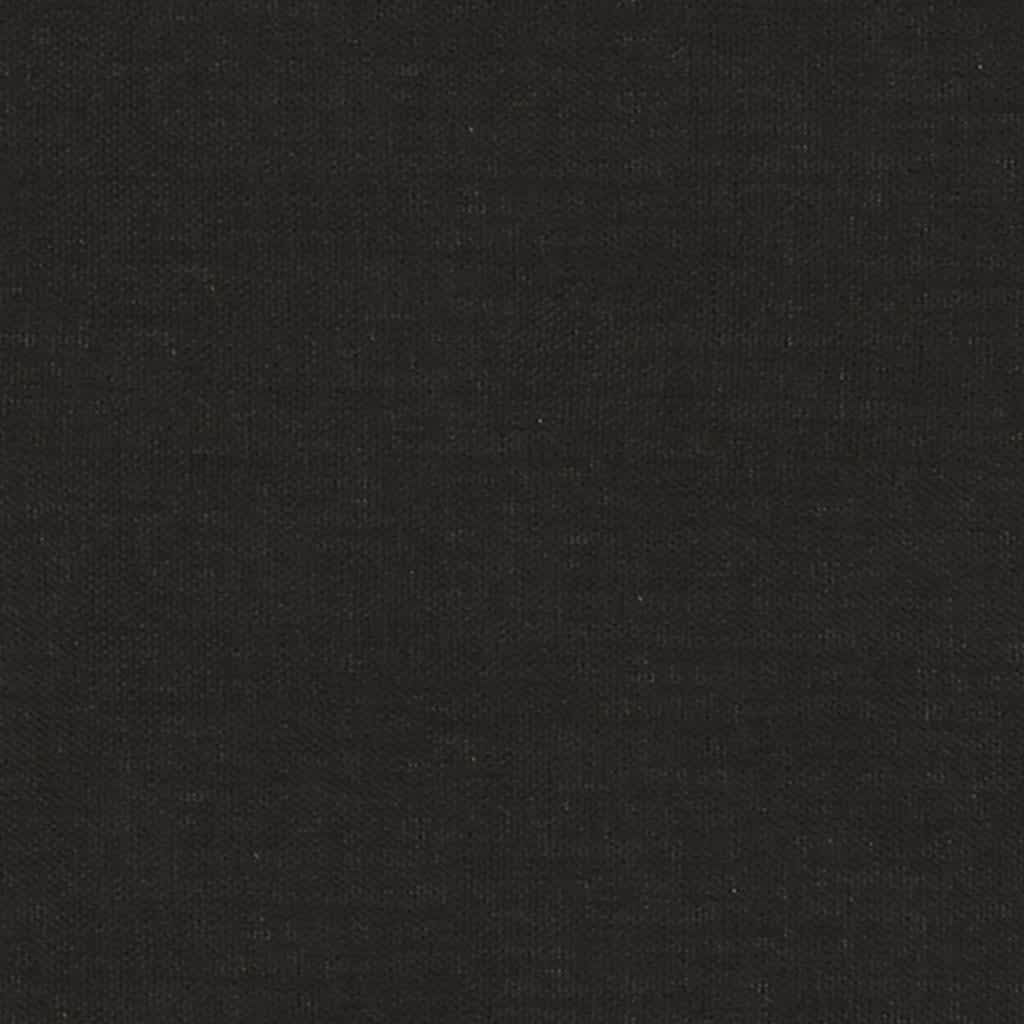 Houpací Křeslo Černé Textil
