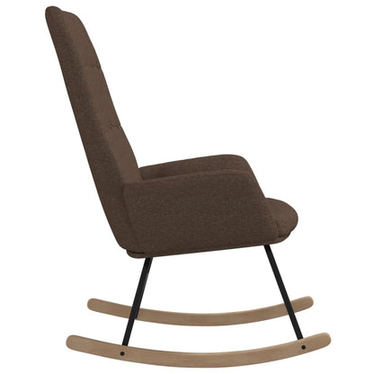 Houpací Křeslo Taupe Textil