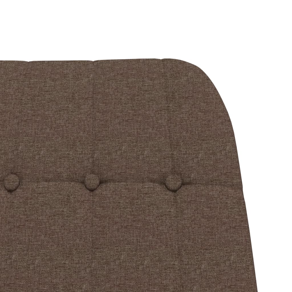 Houpací Křeslo Taupe Textil
