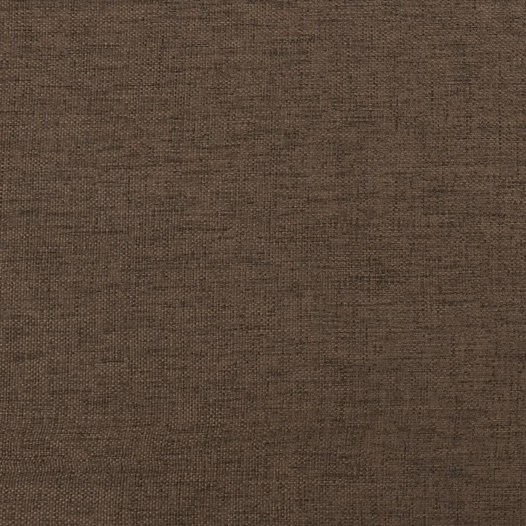Relaxační Křeslo Hnědé Textil
