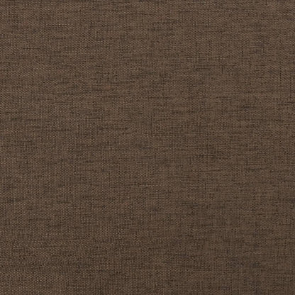 Relaxační Křeslo Hnědé Textil