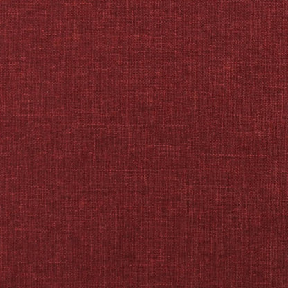 Relaxační Křeslo Vínové Textil