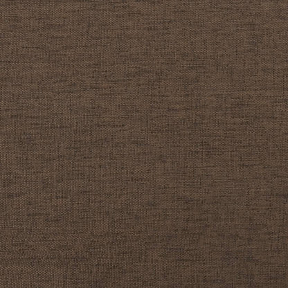 Relaxační Křeslo Hnědé Textil