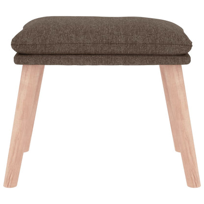 Podnožka Taupe 45 X 29,5 X 35 Cm Textil