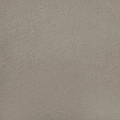 Podnožka Světle Šedá 45X29,5X35 Cm Samet