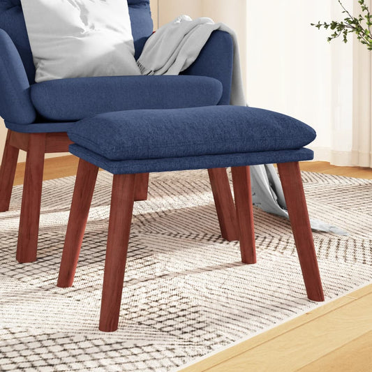 Podnožka Modrá 45 X 29,5 X 35 Cm Textil
