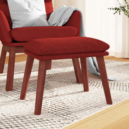 Podnožka Vínová 45 X 29,5 X 35 Cm Textil