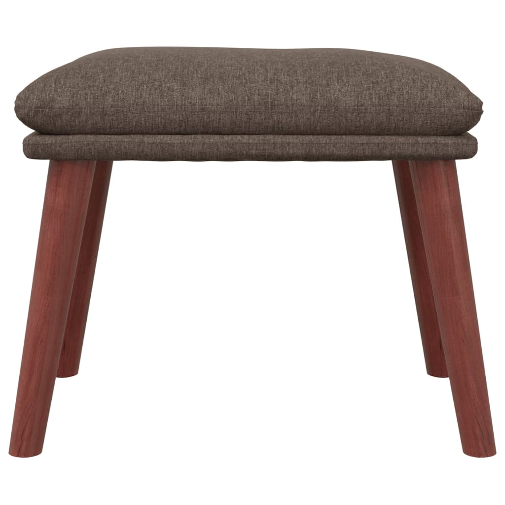Podnožka Taupe 45 X 29,5 X 35 Cm Textil