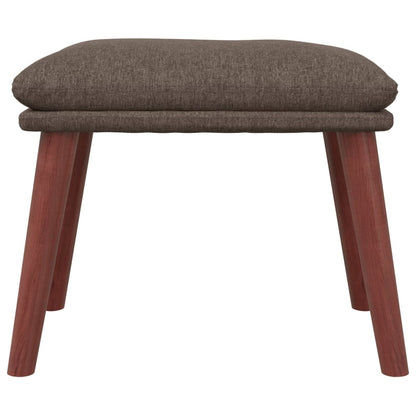 Podnožka Taupe 45 X 29,5 X 35 Cm Textil
