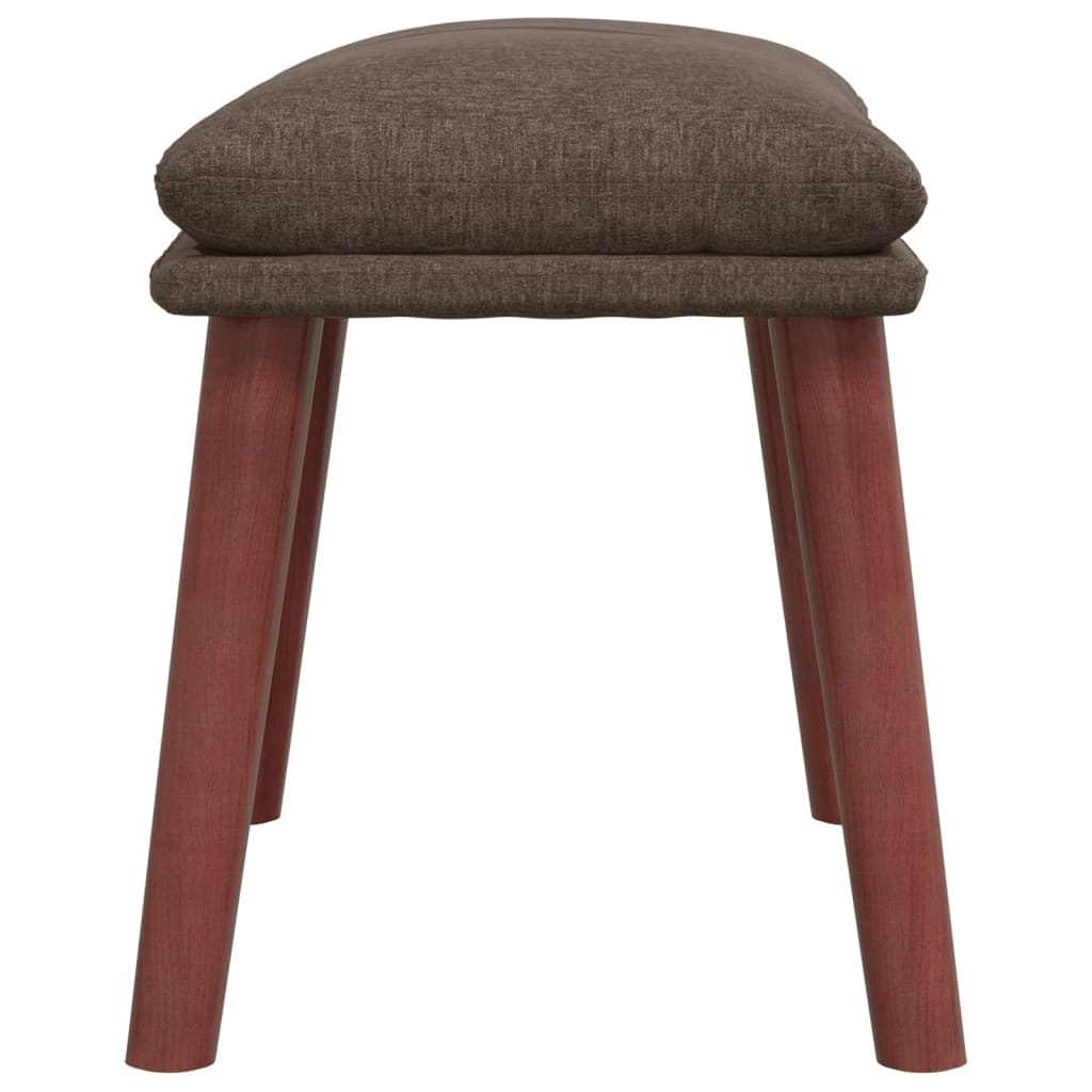 Podnožka Taupe 45 X 29,5 X 35 Cm Textil