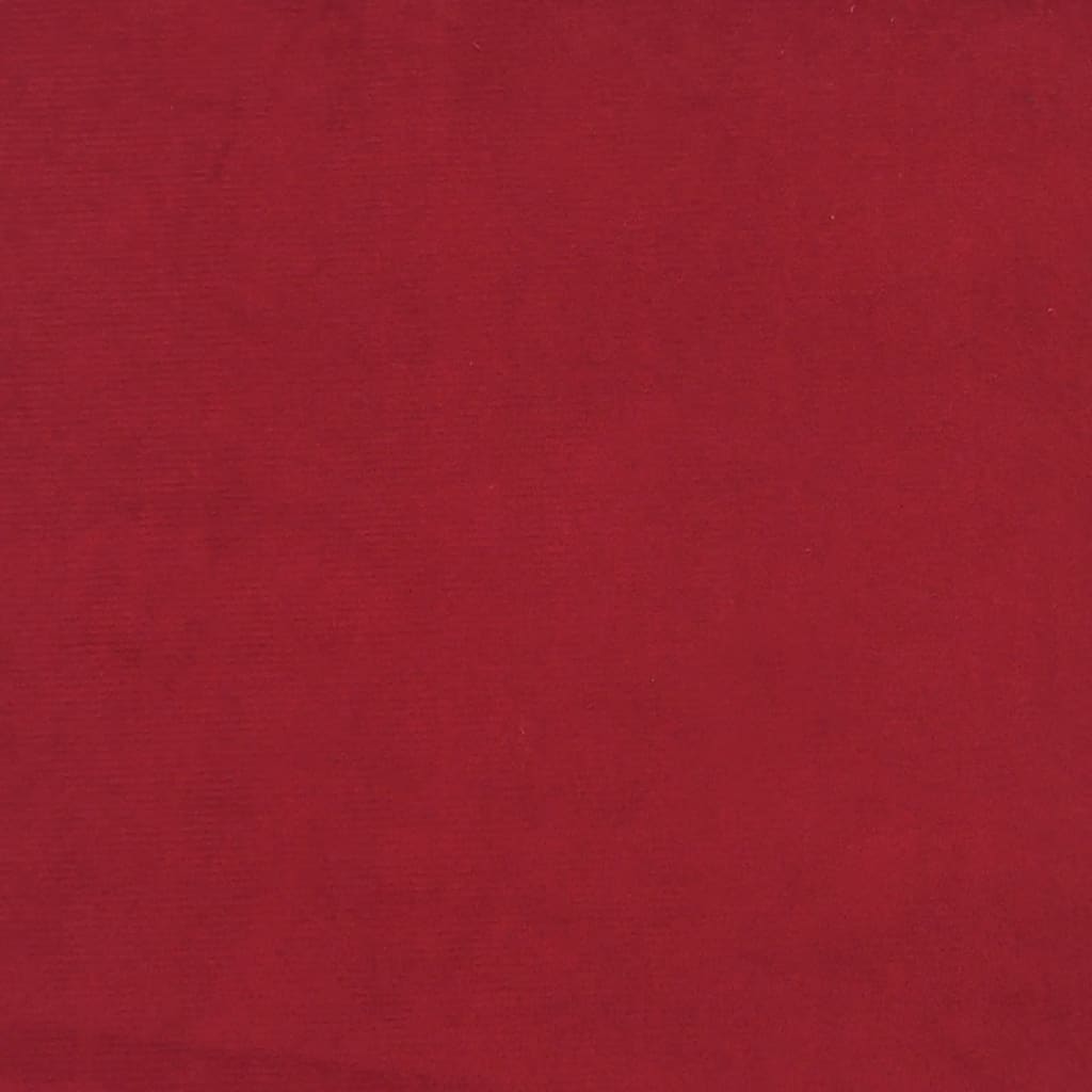 Podnožka Vínová 45X29,5X35 Cm Samet