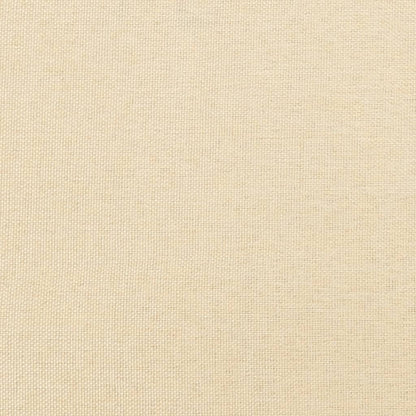 Podnožka Krémová 45X29,5X35 Cm Textil