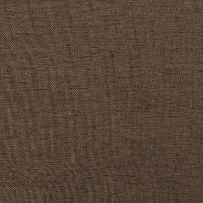 Podnožka Hnědá 45 X 29,5 X 35 Cm Textil