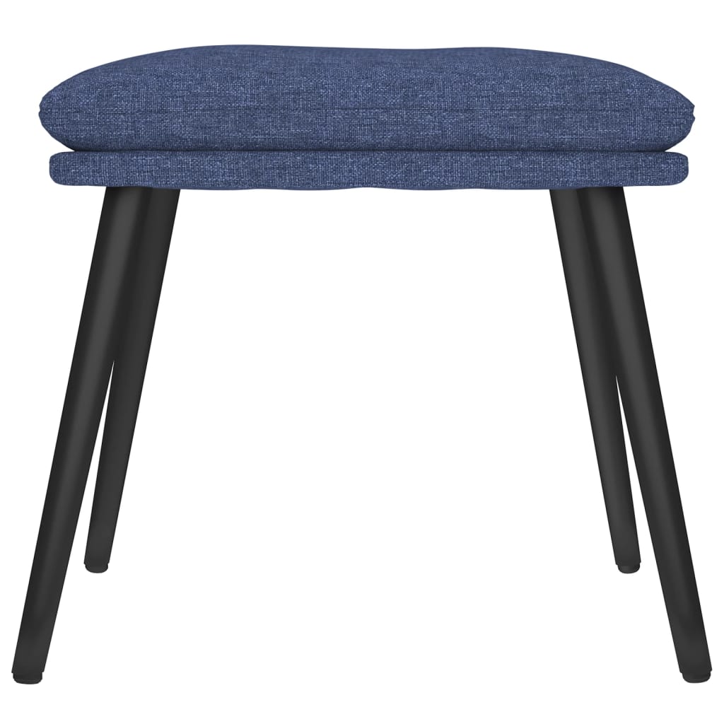 Podnožka Modrá 45 X 29,5 X 35 Cm Textil