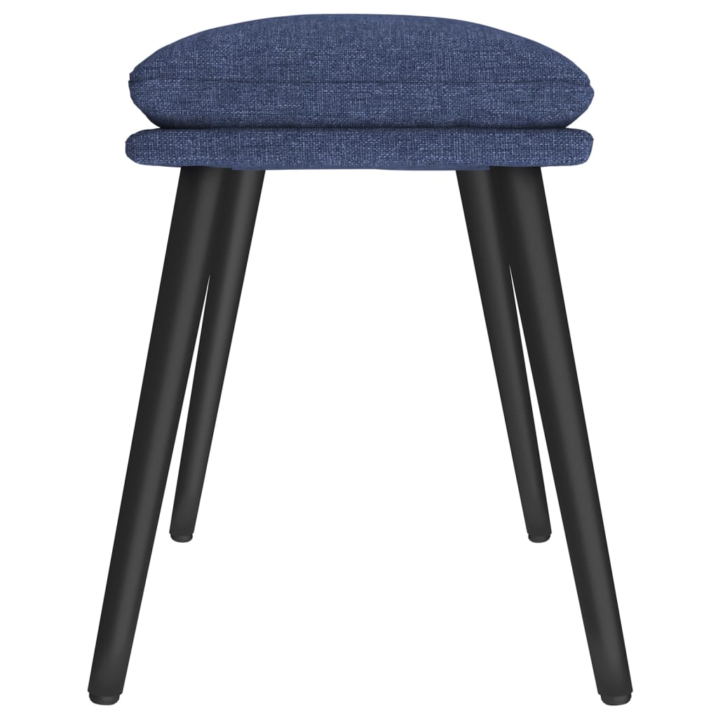 Podnožka Modrá 45 X 29,5 X 35 Cm Textil