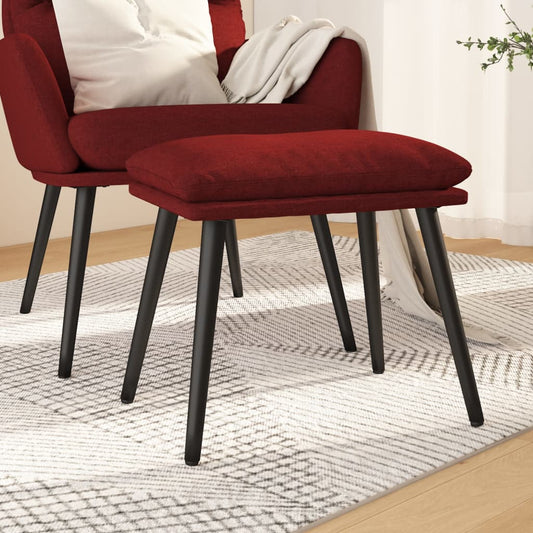Podnožka Vínová 45 X 29,5 X 35 Cm Textil