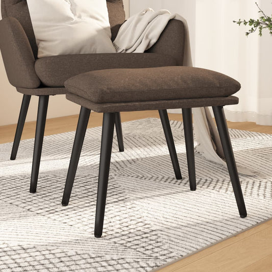 Podnožka Taupe 45 X 29,5 X 35 Cm Textil