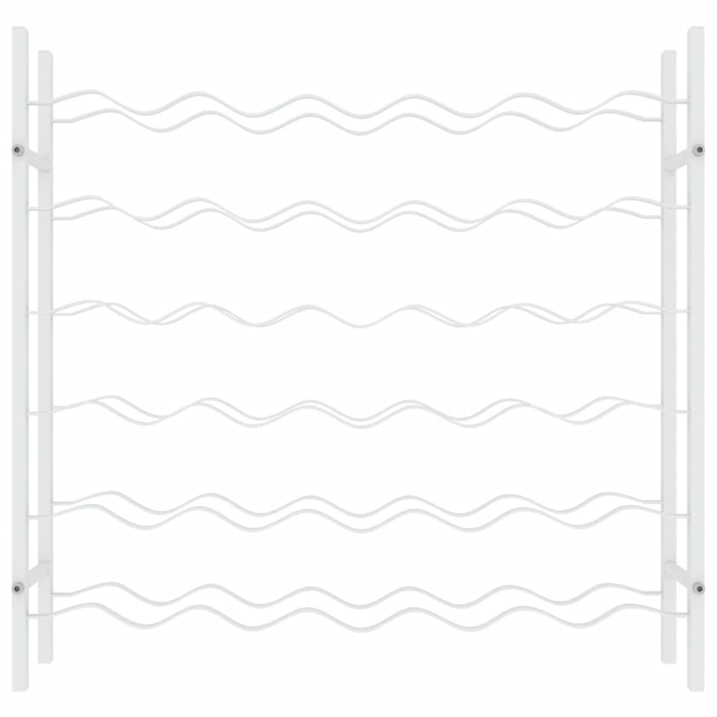 Stojan Na Víno Na 36 Lahví Bílý Kov