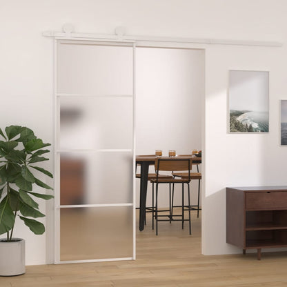 Posuvné Dveře Esg Sklo A Hliník 102,5 X 205 Cm Bílé Bílá