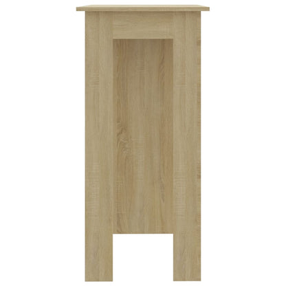 Barový Stůl S Regálem 102 X 50 X 103,5 Cm Kompozit