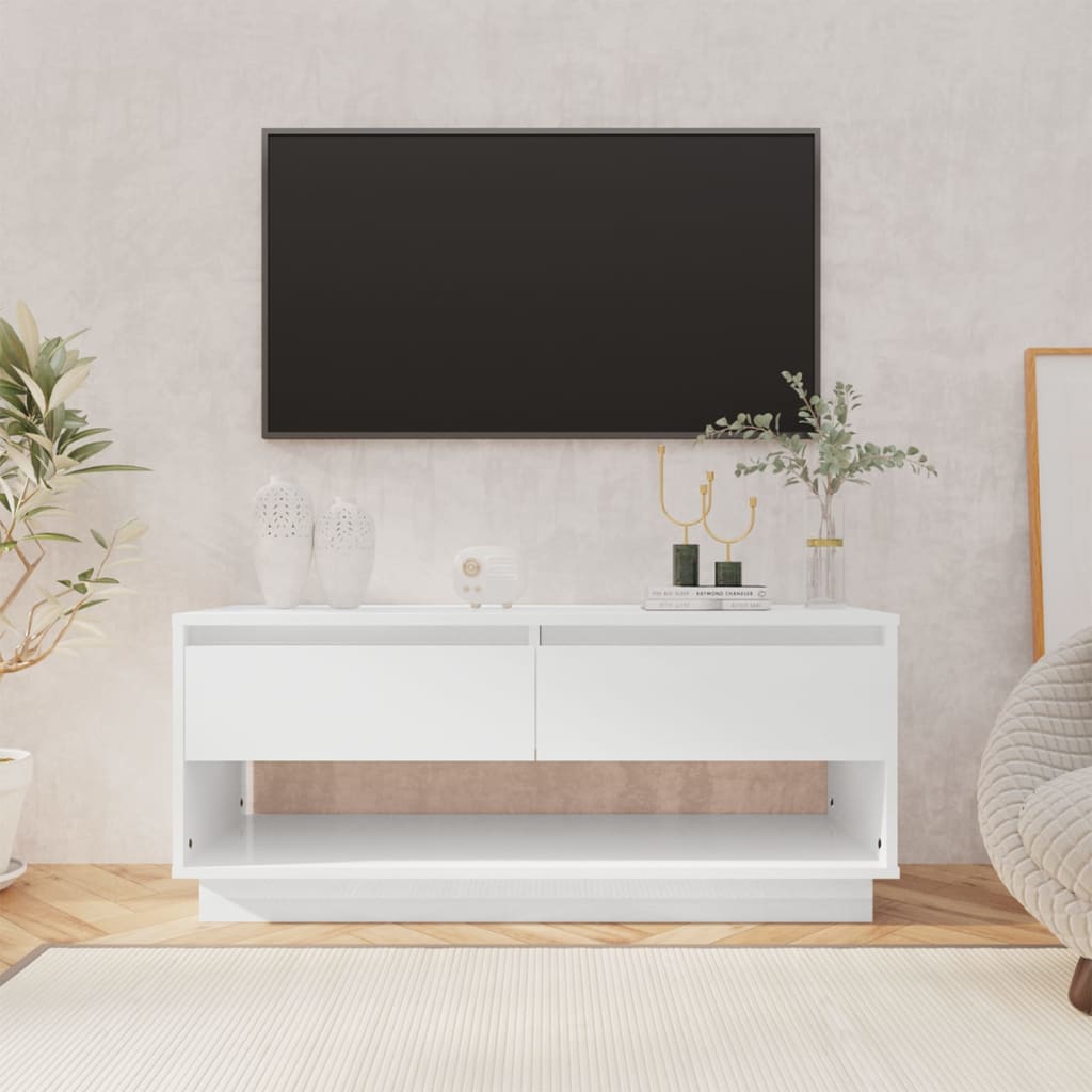 Tv Skříňka 102 X 41 X 44 Cm Kompozitní Dřevo