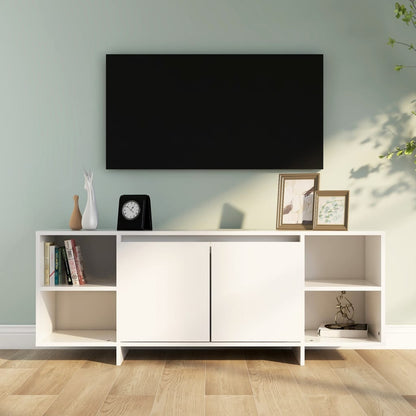 Tv Stolek Šedý Sonoma 130 X 35 X 50 Cm Dřevotříska