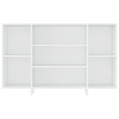 Příborník Bílý 120 X 30 X 75 Cm Kompozitní Dřevo