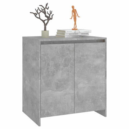 Příborník Betonově Šedý 70X41X75 Cm Kompozitní Dřevo