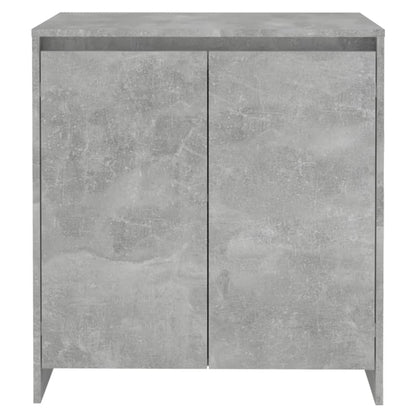 Příborník Betonově Šedý 70X41X75 Cm Kompozitní Dřevo
