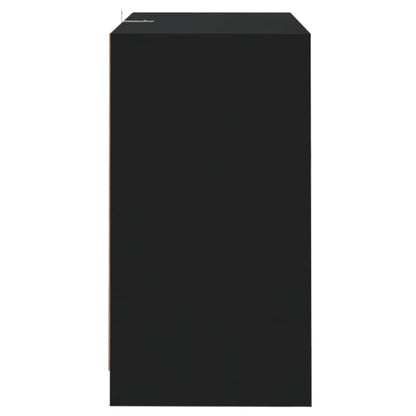 Příborník Černý 70X41X75 Cm Kompozitní Dřevo